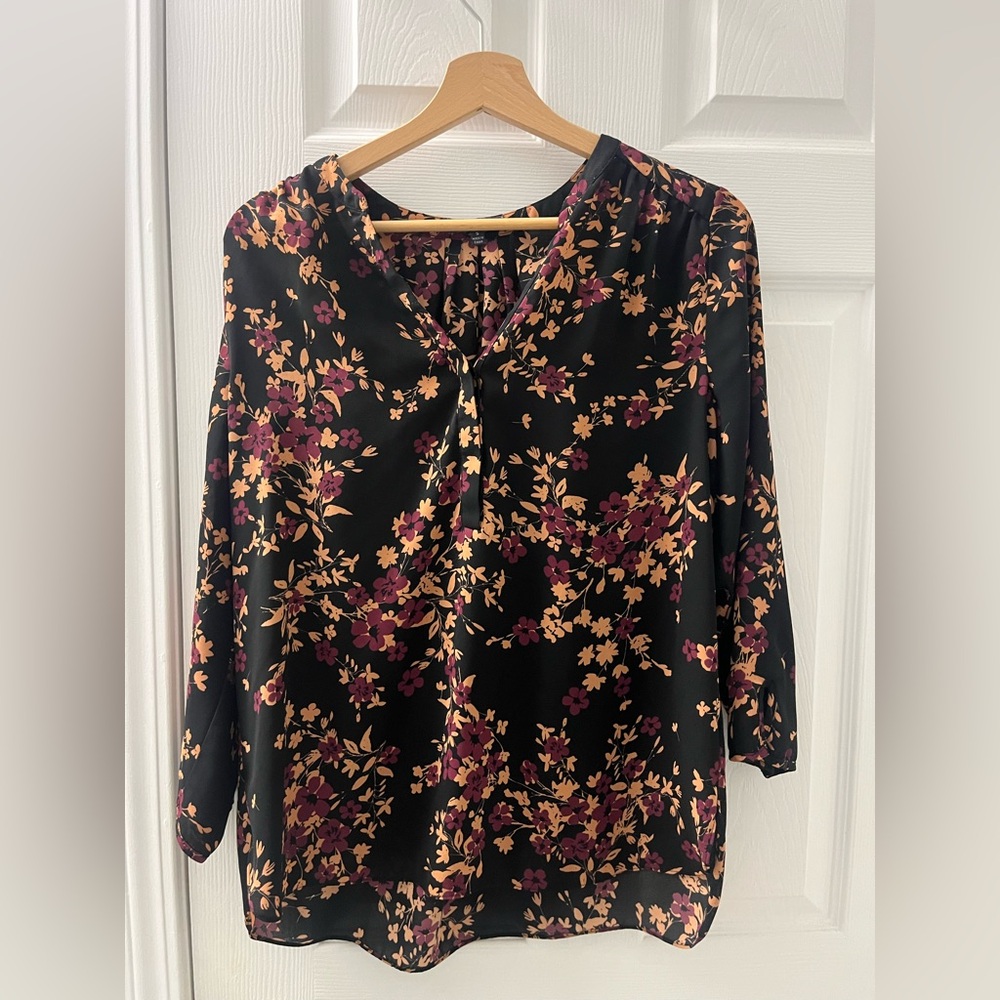 Floral blouse (Nordstrom)